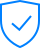 Shield with Check Mark Icon